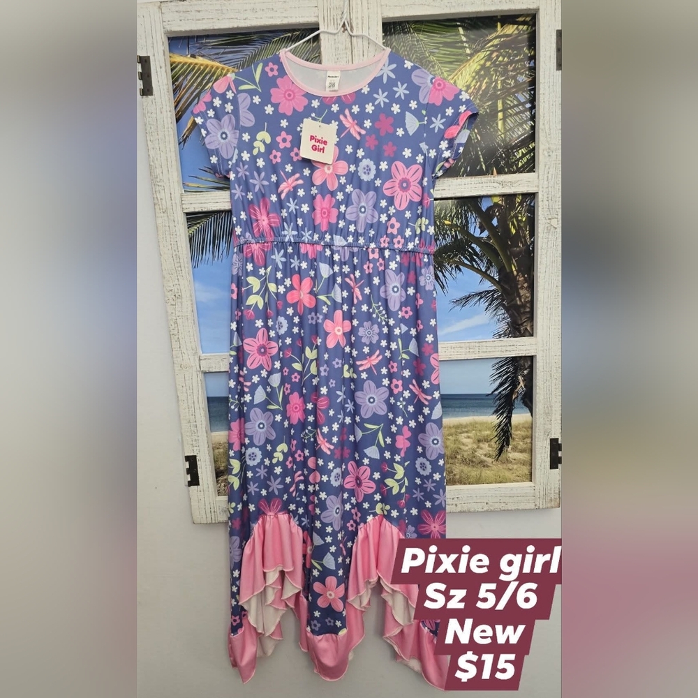 New 🎉 Pixie girl dress sz 5/6